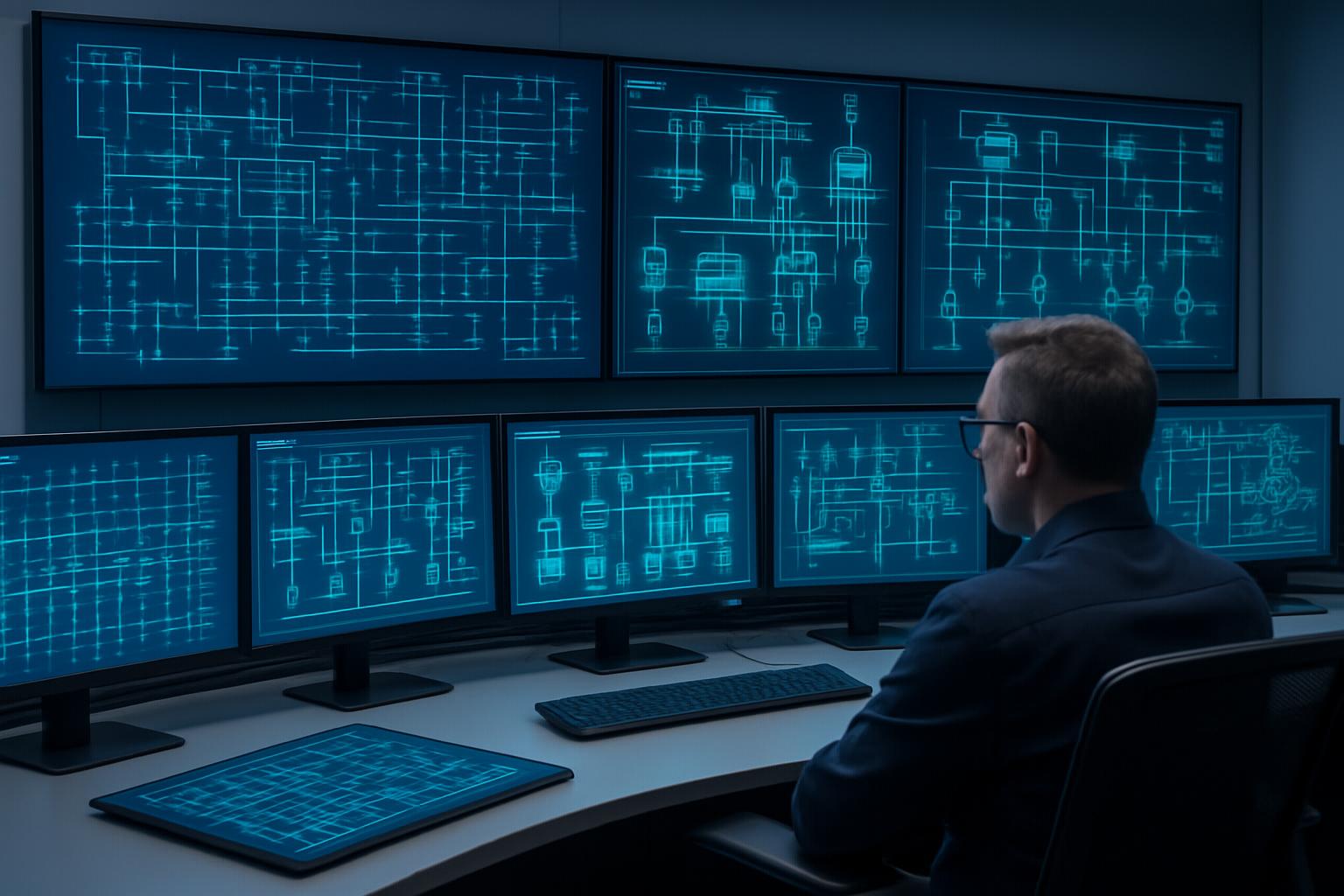 Motorola SCADA for Electric Utilities Electric Utility Control Center with Motorola SCADA Systems
